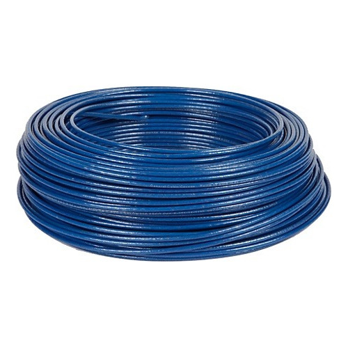 Cable Electrico Thw 12 Cabel 100% Cobre Azul Rollo 100mts