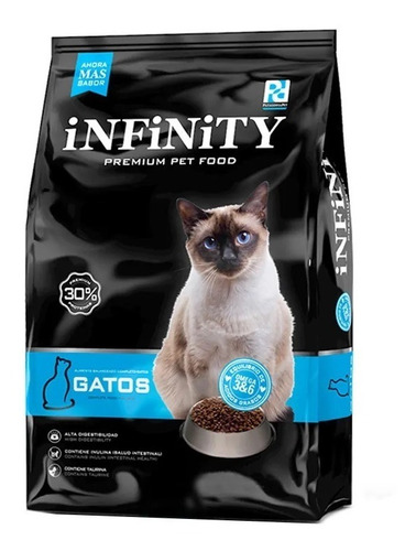 Alimento Premium Infinity Gato Adulto X 10kg.