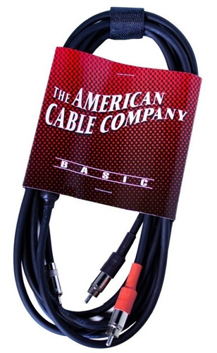 American Cable Yp2rc-10 Cable Y Griega De Miniplug 1/8 2rca