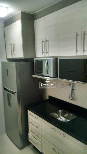 Apartamento Com 2 Dormitórios À Venda, 54 M² Por R$ 361.000,00 - Vila Príncipe De Gales - Santo André/sp - Ap15879