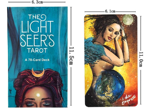 Tarot De Los Videntes De La Luz: Una Baraja De 78 Cartas