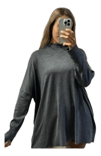 Sweater Polerón Oversize Buzo Plus Size