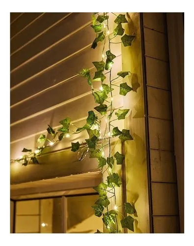2024 Lámpara Solar Led Con Forma De Hoja De Arce Flora, 10 M