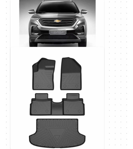 Cubre Piso Calce Perfecto Chevrolet Captiva Lt Kit 4 Piezas