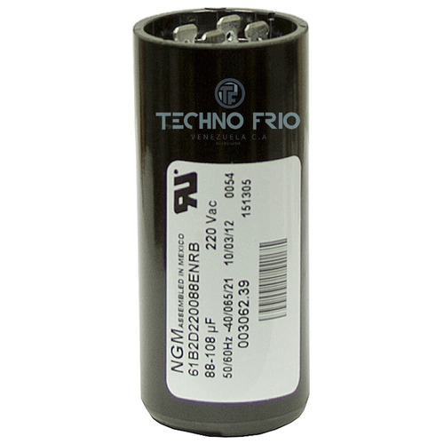 Capacitor Capacitador De Arranque 430-516 Mfd 110v (2 Unds)