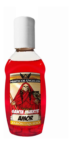 Jabón Liquido Esotérico Santa Muerte Roja Amor 