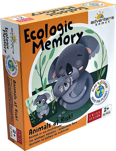 Animales En Riesgo: Divertido Juego De Memoria Para Niã...