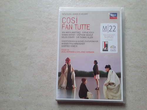 Mozart - Cosi Fan Tutte Wiener Honeck - Dvd / Kktus