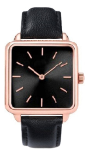 Reloj Trevi Label Black Leather - Precio Calidad - Moda