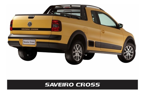 Emblema Adesivo Tampa Traseira Volks Saveiro Cross G5/g6