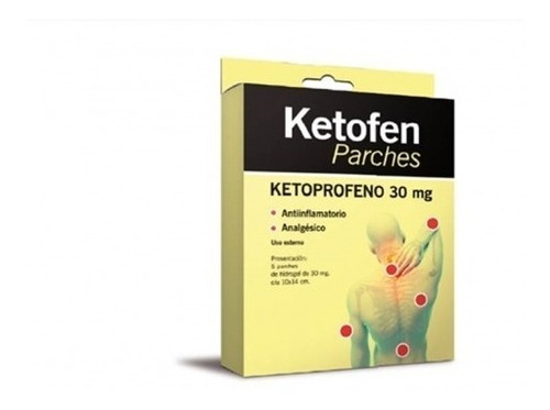 Ketofen Parches X 5 (analgesico-antiinflamatorio)