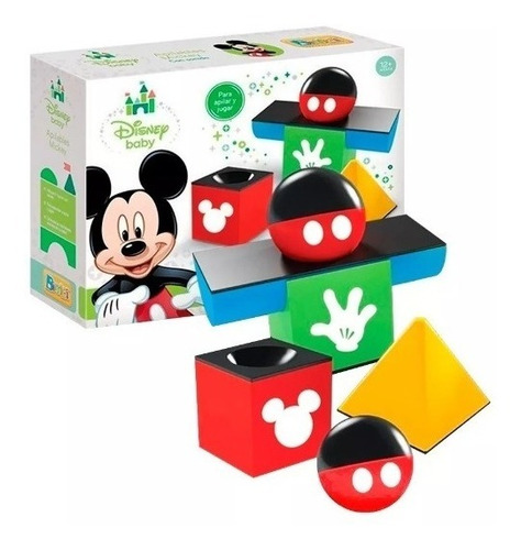 Juego Apilable De Mickey C/ Sonido Disney Bimbi Diverti Toys