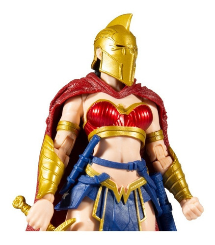Imagen 1 de 8 de Wonder Woman Figura Dc Mulitiverse With Helmet Of Fate