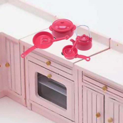 2 Mini Utensilios De Cocina Para Casa De Muñecas, Modelo