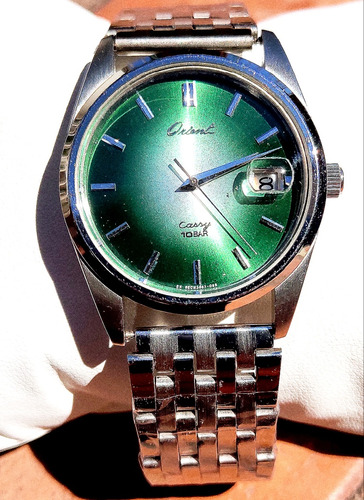 Reloj Orient De Lujo Vintage Sumergible 100m