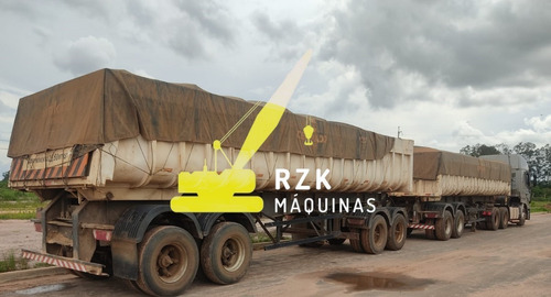 Imagem 5 de 15 de Conjunto Rodotrem 9 Eixos Iveco Caçamba 2014/2004