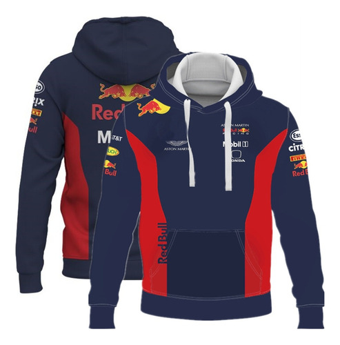 Traje Deportivo F1 Racing Suéter Red Bull Team