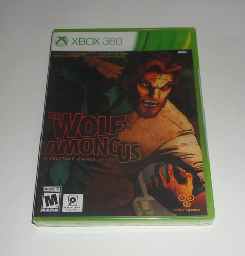 The Wolf Among Us Original Lacrado Mídia Física Xbox 360