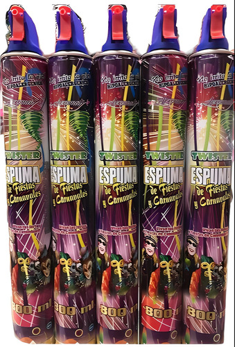 Espuma De Carnaval Grande 800ml Mayor/detal Somos Tienda