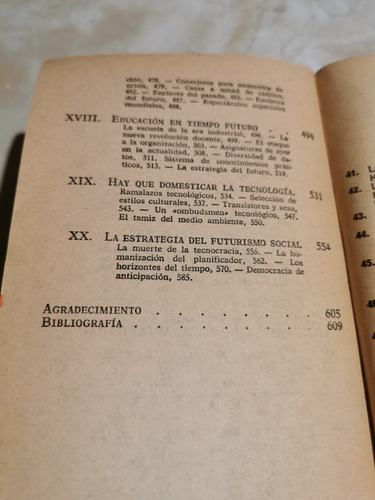 El Shock Del Futuro Alvin Toffler (Usado)