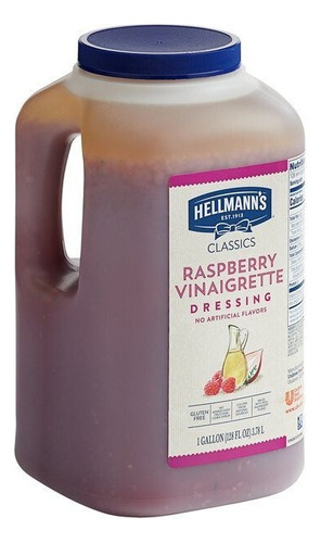 Hellman´s Aderezo Vinagreta Raspberry Foodservice 1gal