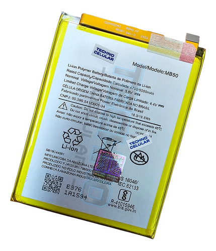 Bate Para Motorola G200 Xt2175 Edge S30 Mb50 5000mah