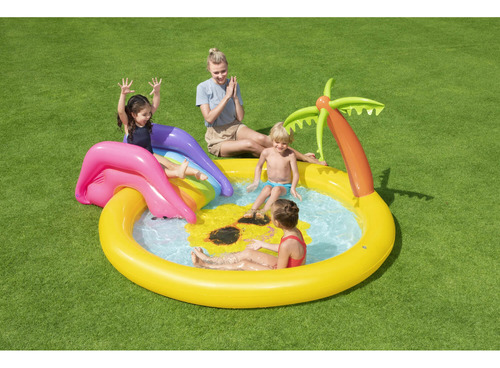 Piscina Y Juegos Inflable Sunnyland Bestway 2.37x2.01x1.04m