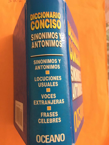 Diccionario De Sinónimos Y Antónimos (Usado)