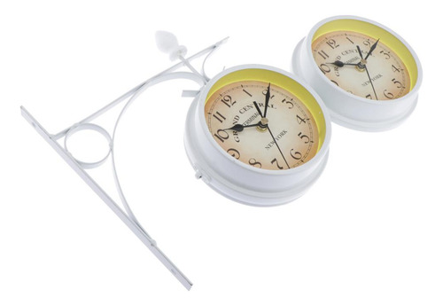 Reloj De Pared De Dos Cara, Reloj De Pared Con Blanco