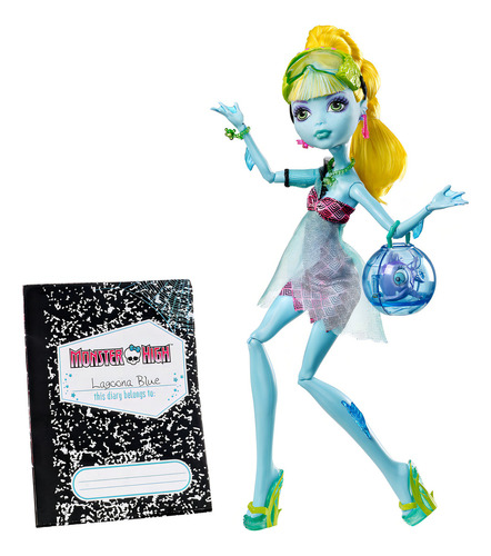 Monster High Boneca Lagoona Blue 13 Desejos
