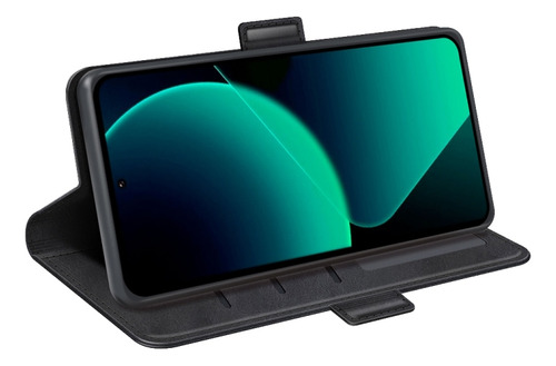 Capa De Couro Com Fivela Dupla Para Xiaomi 14t Pro/xiaomi Re