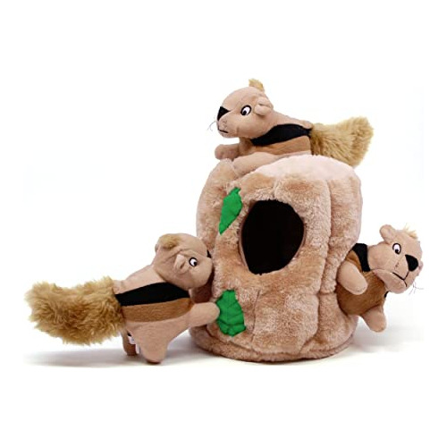 Outward Hound Hide A Squirrel - Rompecabezas De Peluche Para