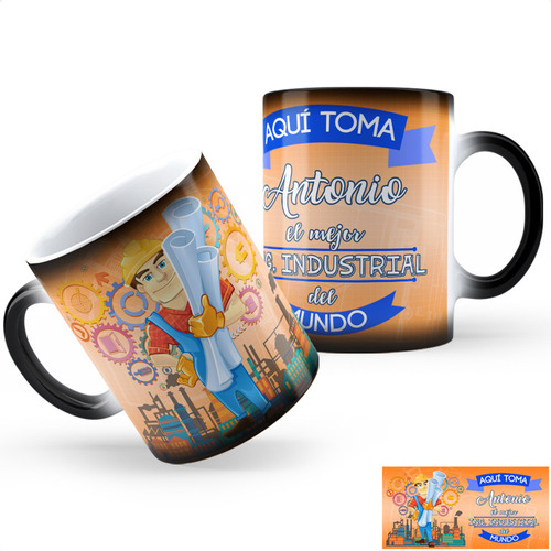 Taza Mágica Ingeniero Industrial Ad Calidad