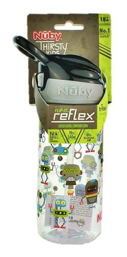 Vaso Nuby Reflex Termo Pitillo Infantil 18 Onz 540 Ml