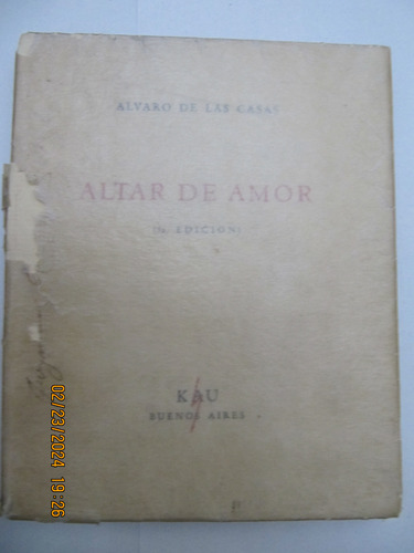 Altar De Amor Alvaro De Las Casas 1940