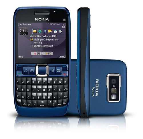 Nokia E63 3g Wifi Gps Bluetooth Só Funciona Vivo -  Novo