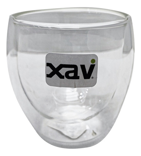 Vaso Vidrio Transparente Doble Fondo Barista Barten Se. 9944