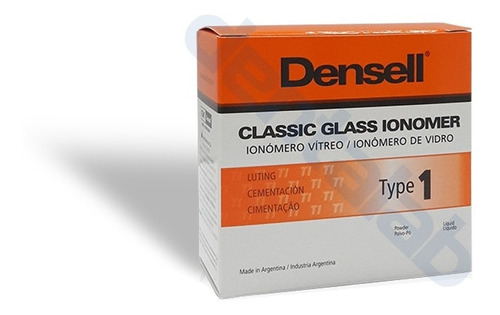Ionomero Vitreo Cementacion Tipo I Densell 10g + 8 Ml