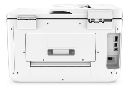 Imagem 5 de 5 de Impressora a cor multifuncional HP OfficeJet Pro 7740 com wifi branca e preta 100V/240V