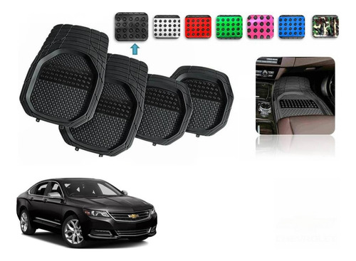 Tapetes 4pz Charola 3d Color Chevrolet Impala 2014 A 2019