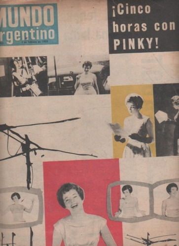 Mundo Argentino Nº 2501 Año 1959 Pinky - Puerto Deseado