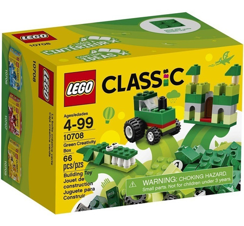 Lego Classic Creativo Verde  66 Pzs Original