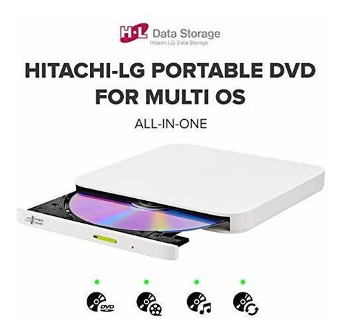 Hitachi LG Gp96y Multi Terno Cd Dvd Usb Tipo Re Writer
