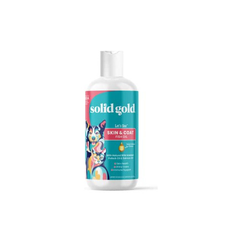 Aceite De Pescado De Oro Sólido Para Perros Amp; 87hse