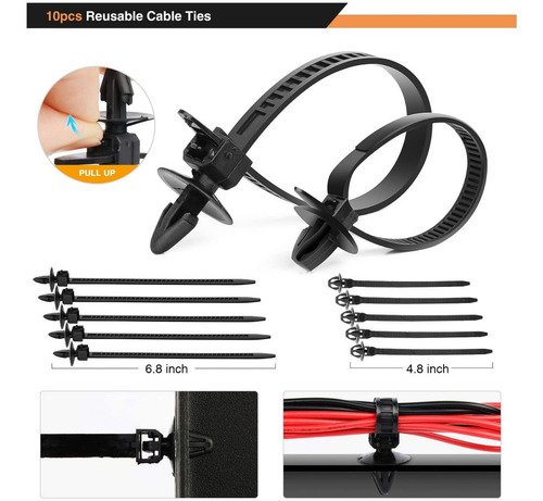Imagen 6 de 8 de Pines O Clips Universales Para Todas Las Marcas De Carro 635