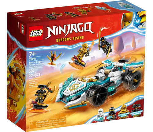 Lego Ninjago - Zanes Dragon Power Spinjitzu Race Car 71791