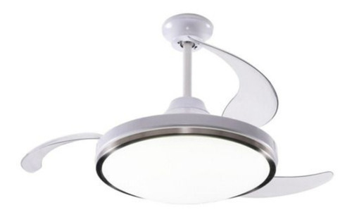 Ventilador Retráctil Techo C Remoto Led Peabody Pevtra420b