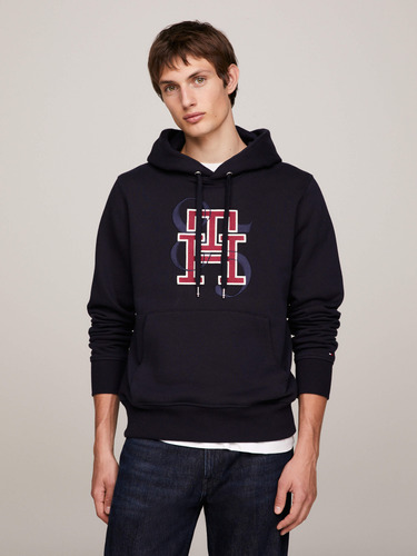 Sudadera 1985 Azul Con Capucha Tommy Hilfiger De Hombre