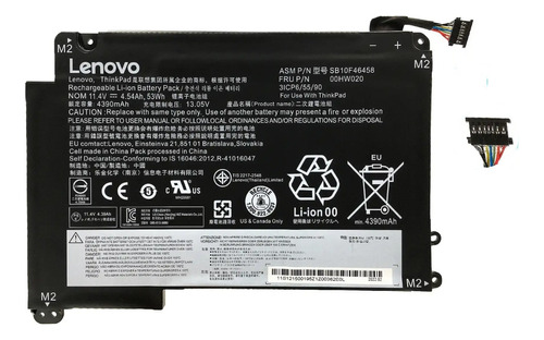 Bateria Lenovo Yoga 14 20fy0002us 460 20em-ct01ww 00hw020