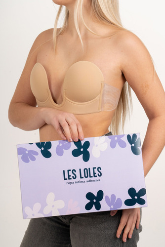 Corpiño Adhesivo Super Escote U Strapless Les Loles